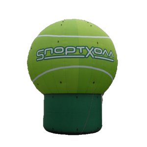 Standing Giant Balloon - Hot air balloon shape - fully printed Inflatable24.com 8 m - 26 ft 100% digital printing by Inflatable24.com