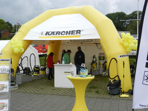 Easy Tent "Dome" 4-Leg Design-100% printed- Inflatable Promo Tent Inflatable24.com by Inflatable24.com