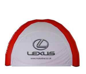 Easy Tent "Dome" 4-Leg Design-100% printed- Inflatable Promo Tent Inflatable24.com by Inflatable24.com