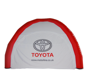 Easy Tent "Dome" 4-Leg Design-100% printed- Inflatable Promo Tent Inflatable24.com by Inflatable24.com