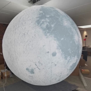 Air-filled advertising balloon with B1 certificate with permanent fan Inflatable24.com by Inflatable24.com