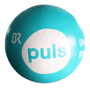 Crowdballs Vinyl from 1 m (3.5 ft)- 2 m( 6.5 ft) - 100% digital printing Inflatable24.com by Inflatable24.com