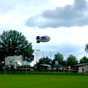 Advertising blimp balloon 4 m - 8 m (13 ft - 26 ft) with printing Inflatable24.com 5 m - 16.5 ft by Inflatable24.com