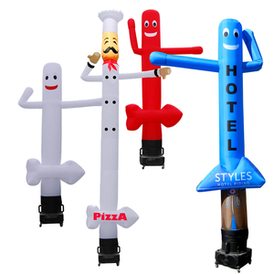 WAVING Sky dancer / Airdancer with logo Inflatable24.com by Inflatable24.com