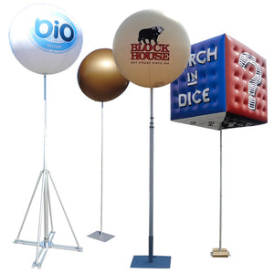 Balloon with stand for outdoor advertising - 6 m (19.5 ft) height max Inflatable24.com by Inflatable24.com