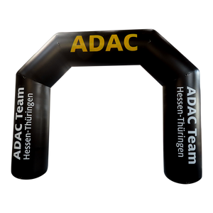 Inflatable Archway – ProArch: stock color with logo Inflatable24.com S (4 m x 3 m) - (13 ft x 10 ft) Directly on arch With Feet by Inflatable24.com