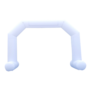 Inflatable Archway – EasyArch: stock color prepared for banner Inflatable24.com L (8 m x 5 m) - (26 ft x 16.5 ft) white With Feet by Inflatable24.com