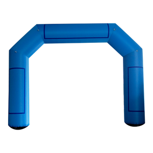 Inflatable Archway - XhibArch (double layer, airtight): stock color prepared for banner Inflatable24.com by Inflatable24.com