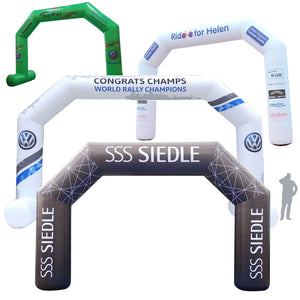 Inflatable Archway – EasyArch: fully printed in your color and design Inflatable24.com by Inflatable24.com