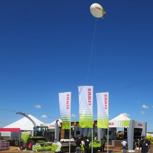 Advertising blimp balloon 4 m - 8 m (13 ft - 26 ft) with printing Inflatable24.com by Inflatable24.com