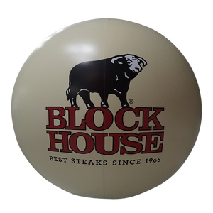 Advertising balloon with stand height 4.5 m (15 ft) max for indoor use Inflatable24.com by Inflatable24.com