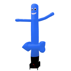 WAVING Sky dancer / Airdancer Inflatable24.com 3 m - 10 ft blue with arrow by Inflatable24.com