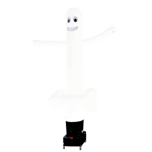 WAVING Sky dancer / Airdancer Inflatable24.com 3 m - 10 ft white with arrow by Inflatable24.com