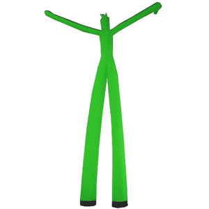 B-ware treasure trove SALE Inflatable24.com skydancer 2 legs green 8m by Inflatable24.com