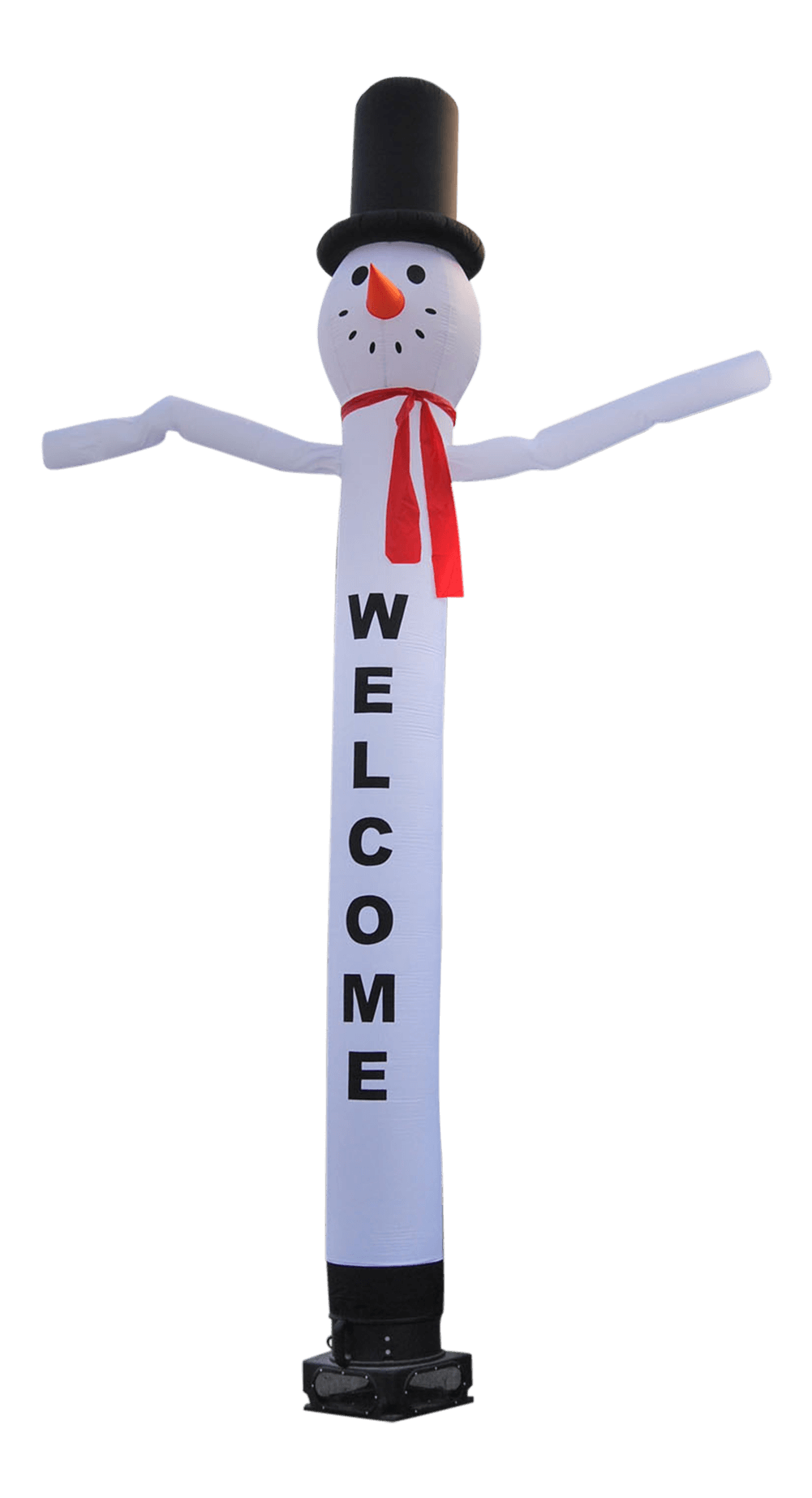 Skydancer Xmas Holidays Inflatable24.com Snowman 4 m - 13 ft by Inflatable24.com