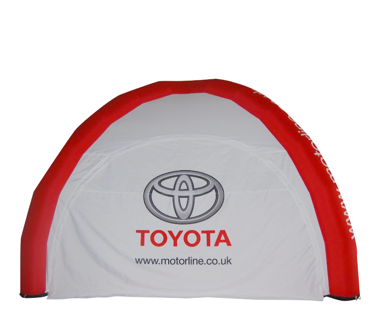 Easy Tent "Dome" 4-Leg Design-100% printed- Inflatable Promo Tent Inflatable24.com by Inflatable24.com