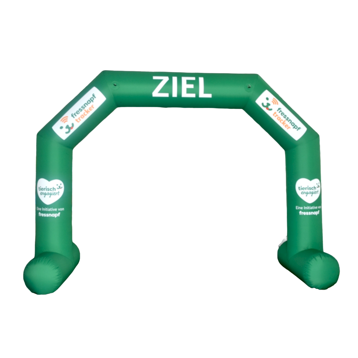 Inflatable Archway – EasyArch: fully printed in your color and design Inflatable24.com S (4 m x 3 m) - (13 ft x 10 ft) Directly on arch With Feet by Inflatable24.com