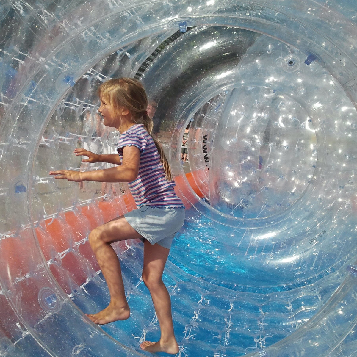 LaufRolle - Two-person water roller - The biggest water walking ball! LaufBall by Inflatable24.com