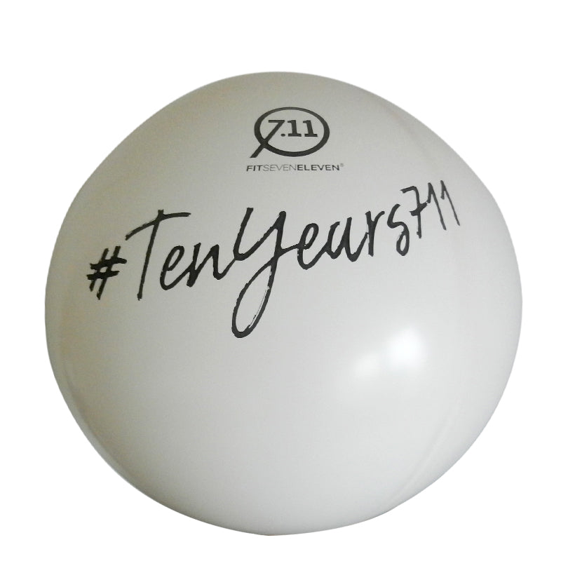 Giant latex advertising balloon with printed logo - double-sided/single-color - 50 cm to 2 m (20 in to 6.5 ft) Deutsche Inflatable by Inflatable24.com