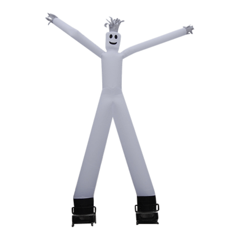 Airdancers - two arms / two legs Inflatable24.com 4 m - 13 ft white by Inflatable24.com