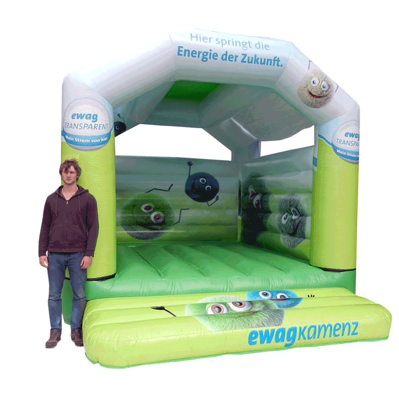 Advertising Bouncy Castle Inflatable24.com by Inflatable24.com