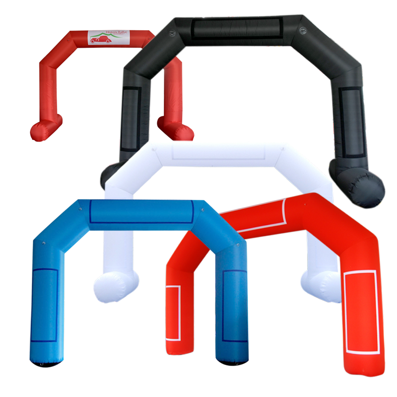 Inflatable Archway – EasyArch: stock color prepared for banner Inflatable24.com by Inflatable24.com