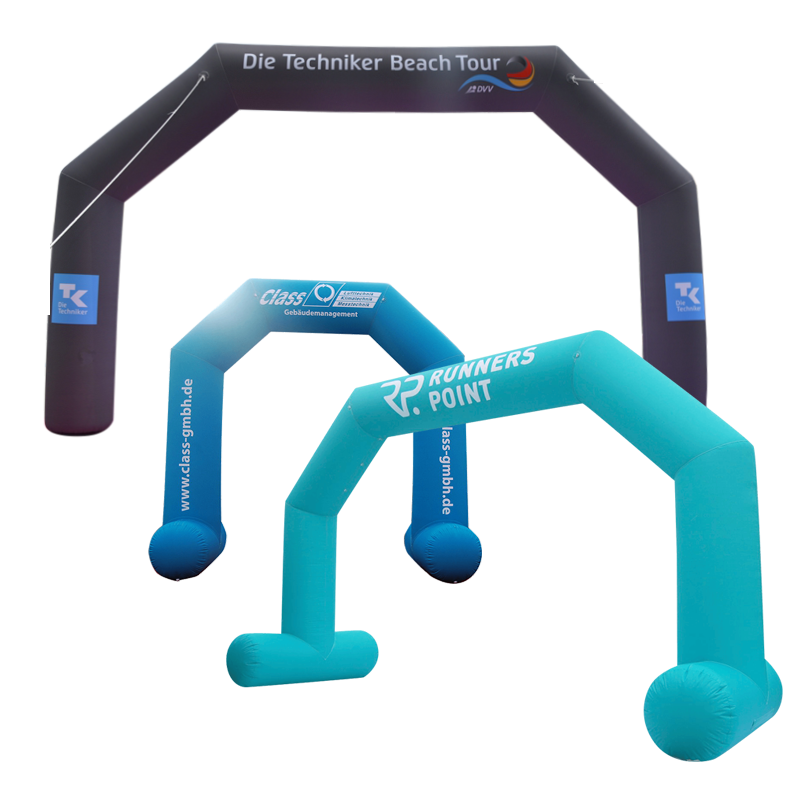 Inflatable Archway – XhibArch (double layer, airtight): fully printed in your color and design Inflatable24.com by Inflatable24.com