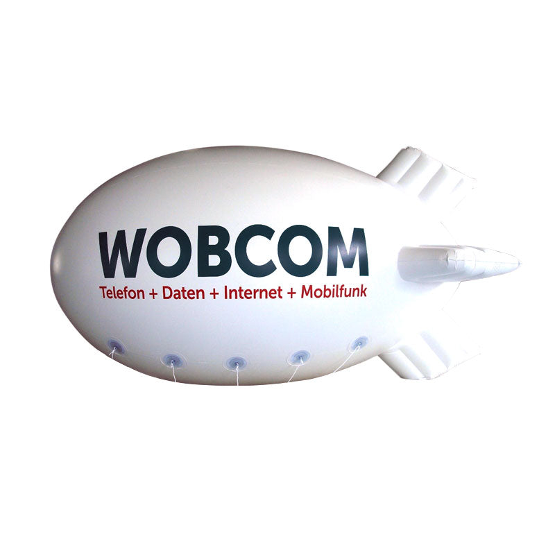 Advertising blimp balloon 4 m - 8 m (13 ft - 26 ft) with printing Inflatable24.com by Inflatable24.com